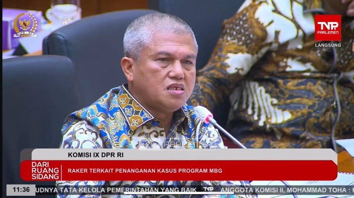 Anggota Komisi IX DPR RI, Sahidin (dok. YouTube TV Parlemen)