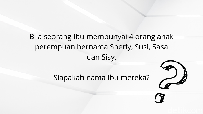 Asah otak detikhealth