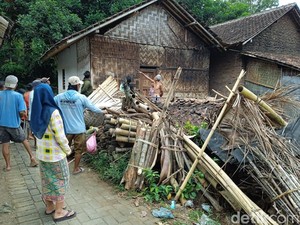 Sejumlah Bangunan di Jember Rusak Terdampak Gempa Sumenep
