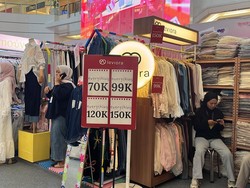 Bazar Hijab dan Modest Fashion Rendevous Market Diskon 70% di AEON BSD