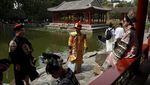 Beijing Diserbu Wisatawan Saat Libur Panjang Golden Week Dimulai
