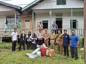 Alasan Bripka Rudi Betah Mengabdi Belasan Tahun di Pedalaman Kalimantan
