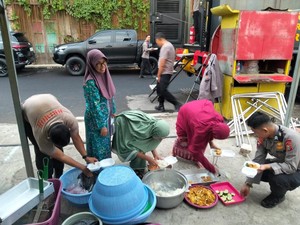 Posko hingga Dapur Didirikan Polda Jatim di Ponpes Ambruk Sidoarjo