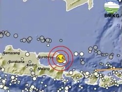 Gempa M 6,5 di Sumenep Bikin Warganet Panik