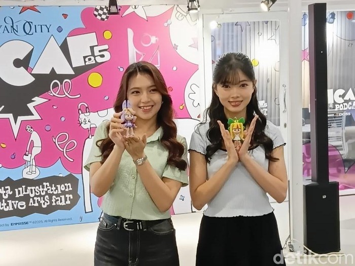 Gracia dan Fiony JKT48 di JICAF 2025