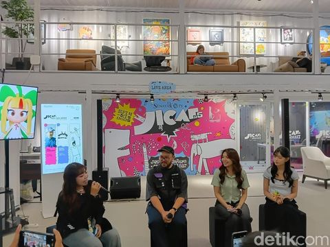 Gracia dan Fiony JKT48 di JICAF 2025