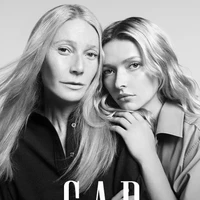 Apple Martin dan Gwyneth Paltrow untuk pertamakalinya tampil bersama sebagai model. Keduanya membintangi kampanye GapStudio Fall-Winter 2025. Foto: Dok. GapStudio, TeenVogue