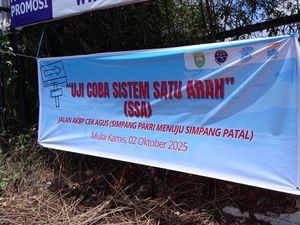 Catat! Besok Jalan AKBP Cek Agus Palembang Berlaku Uji Coba Satu Arah
