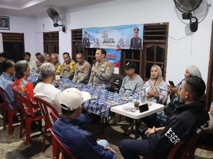 Kapolres Priok Kunjungi Satkamling di Muara Angke, Dengar Aspirasi Warga