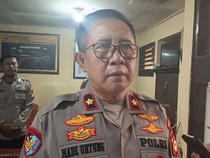 Pemotor Dibusur-Kena Dada Saat Lewat di Jalan Cakalang Makassar