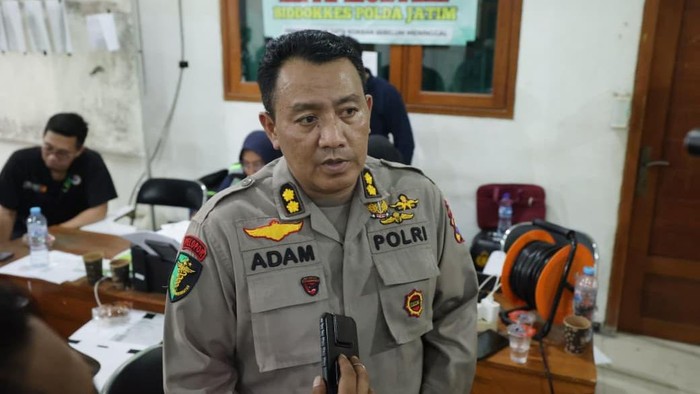 Kasubbid Dokpol BidDokkes Polda Jatim AKBP dr. Adam Bimantoro