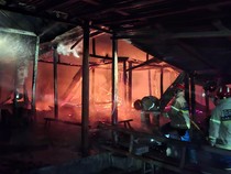 Diduga Lupa Matikan Kompor, 11 Warung Makan di Kebun Buah Mangunan Terbakar