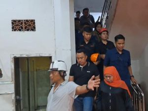Video Kepanikan Gubernur-Kapolda Jatim Saat Gempa di Tengah Rapat Ponpes Ambruk
