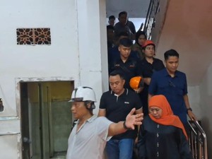 Paniknya Gubernur-Kapolda Jatim Saat Gempa di Tengah Rapat Ponpes Ambruk
