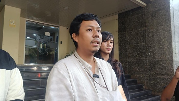 Koordinator KontraS, Dimas Bagus Arya (Rizky/detikcom)