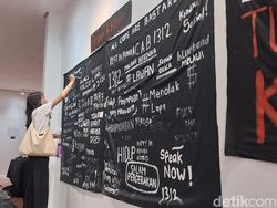 Teringat Lagi Tragedi Kanjuruhan Melalui Pameran di Kampus UB Malang