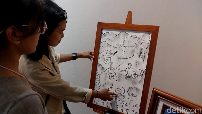 Pameran Tragedi Kanjuruhan di Universitas Brawijaya Malang