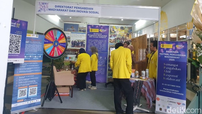 Pembukaan Festival Pengabdian Masyarakat UI 2025. Dihadiri oleh Dubes Palestina untuk Indonesia.