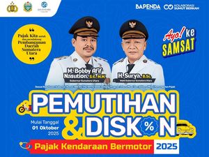 Ada Pemutihan-Diskon Pajak Kendaraan 2025! Ini Daftar Gerai Samsat di Sumut