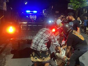 Pencuri Genta di Pura Kerobokan Babak Belur Dihajar Warga