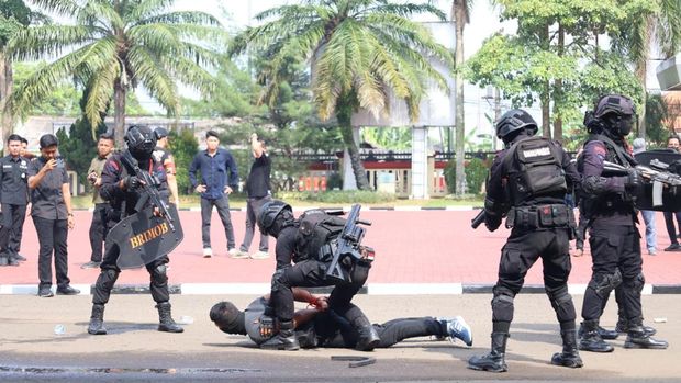Polda Banten Perkuat Sispam Mako dan Kota