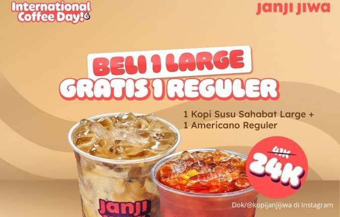 Promo hari kopi internasional 2025.