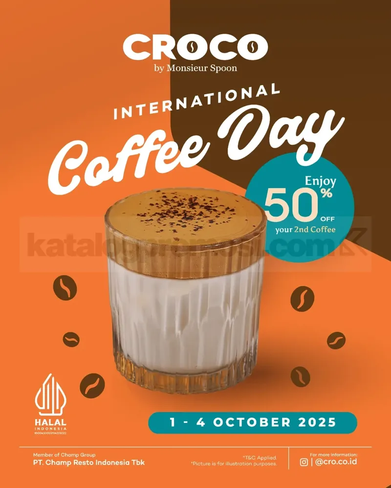 Promo hari kopi internasional 2025.