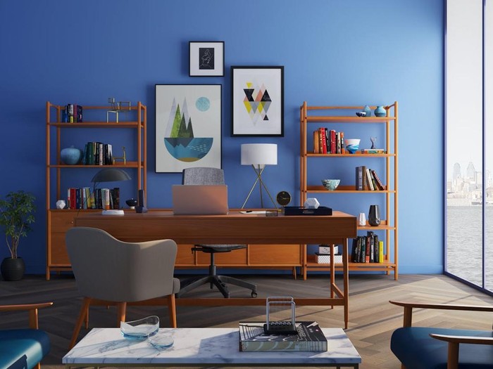 Inspirasi ruang kerja di rumah