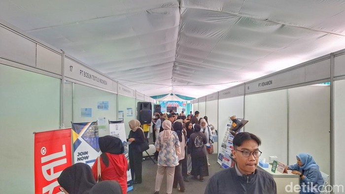Suasana Job Fair di Kabupaten Bandung