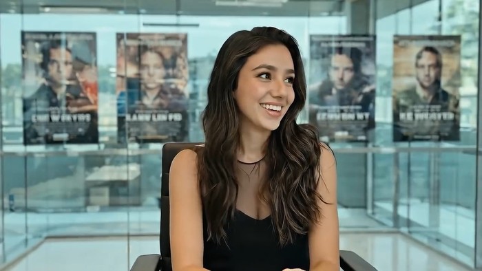 Tilly Norwood, aktris AI (Artificial Intelligence) yang diperkenalkan sebagai bintang Hollywood.