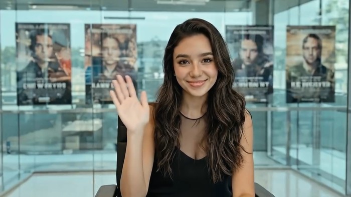 Tilly Norwood, aktris AI (Artificial Intelligence) yang diperkenalkan sebagai bintang Hollywood.