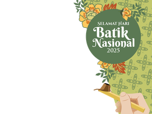 10 Twibbon Hari Batik Nasional 2025, Gratis dan Mudah Dipakai