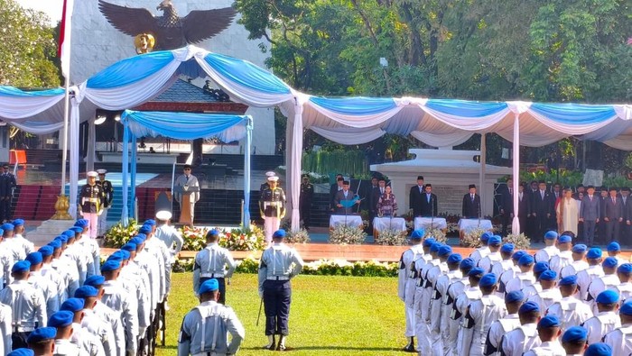 Upacara Hari Kesaktian Pancasila (Fadil/detikcom)