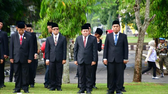 Pemkab Pekalongan saat menggelar upacara peringatan Hari Kesaktian Pancasila