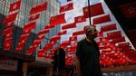 Warga Pro-Tiongkok Rayakan Hari Nasional ke-76 di Hong Kong