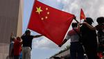 Warga Pro-Tiongkok Rayakan Hari Nasional ke-76 di Hong Kong