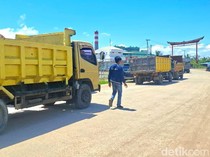 Warga-Sopir Truk Cekcok Imbas Blokade Akses Limbah PT PRI Tarakan
