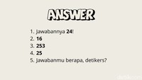 Nah, ini jawabannya detikers. Gimana? Jawabanmu benar berapa? Nomor 5 pecahkan sendiri, ya! (Foto: Aida Adha Siregar/detikHealth)
