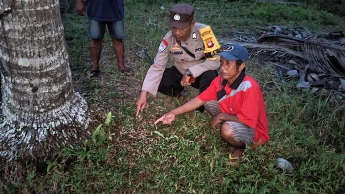 Bayi ditemukan di kebun warga di Kubu Raya, Kalimantan Barat.