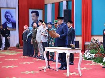 Lantik Pejabat Administrator-Fungsional, Bupati Bogor: Jaga Integritas