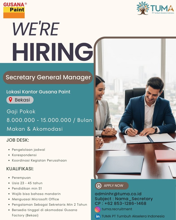 Secretary General Manager