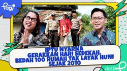 Video: Iptu Nyarna Gerakkan Hari Sedekah, Bedah 100 Rumah Tak Layak Huni Sejak 2010