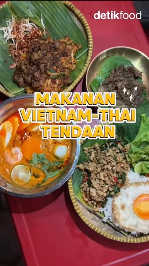 Video: Ada Tomyam dan Pad Kra Pao Sedap di Warung Tenda Tebet