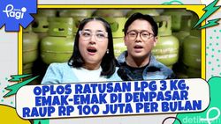 Video: Oplos Ratusan LPG 3 Kg, Emak-emak di Denpasar Raup Rp 100 Juta per Bulan