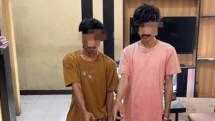 Dua kurir yang diupah Rp 200 ribu ditangkap Polisi di Kecamatan Woha, Kabupaten Bima, NTB, Rabu, (1/10/2025).