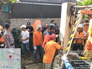 Tragis! Nenek Tewas Tercebur Sumur 11 Meter di Gemolong Sragen