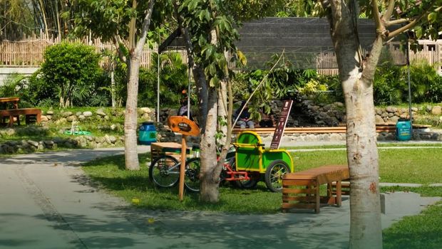 Fasilitas di Taman Jatimori Ponorogo