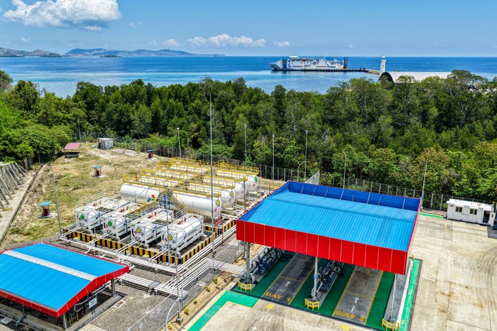 Fuel Terminal Labuan Bajo di Manggarai Barat, Nusa Tenggara Timur.