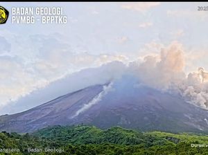 Guguran Awan Panas di Gunung Merapi Terjadi 2 Kali Pagi Ini