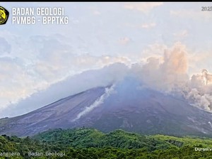 Guguran Awan Panas di Gunung Merapi Terjadi 2 Kali Pagi Ini